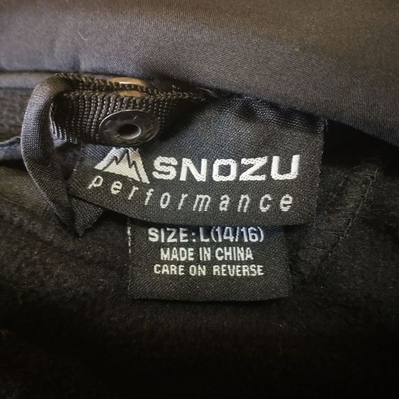 Snozu Women's Performance Color Block Gray/Black Lined Shacket (L) - Picture 2 of 9